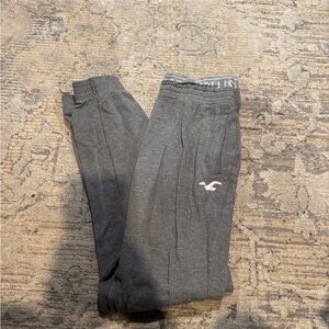 Hollister Gray Sweatpants Comfortable Joggers